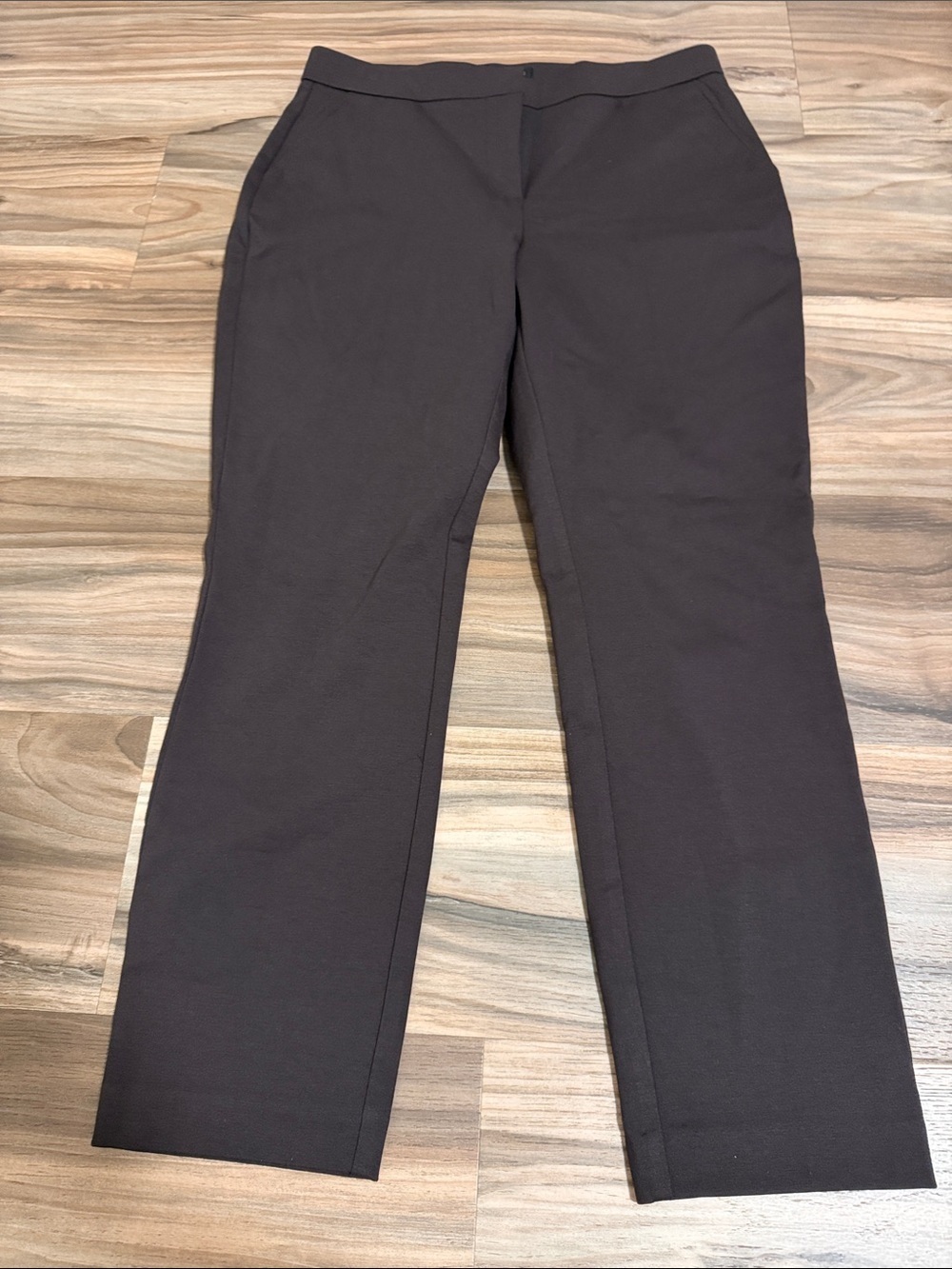 Banana Republic Pants 8 Brown Skinny Ponte Knit Stretch Mid-Rise Women's